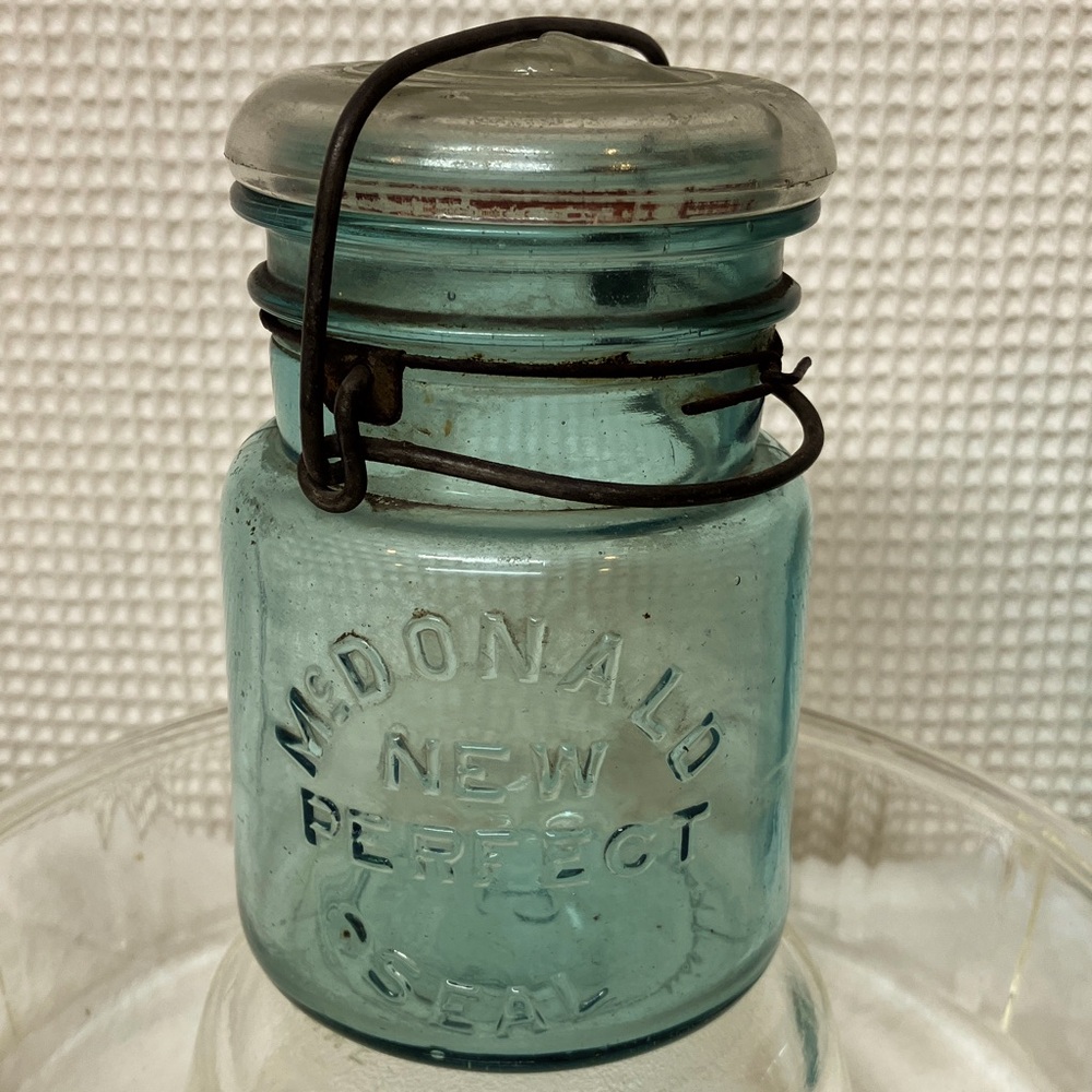 McDonald new perfect seal pint jar
